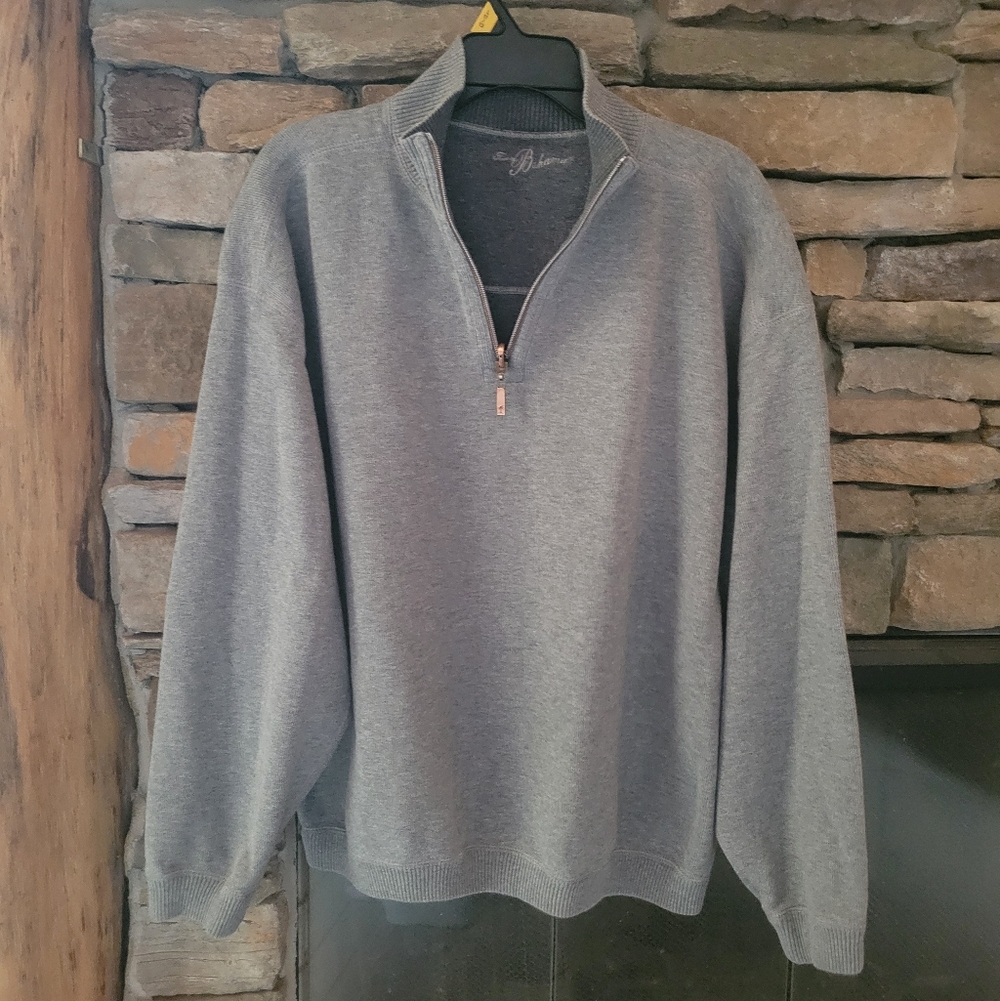 Tommy Bahama Quarter Zip Sweatshirt / Sweater Excellent Preloved Condition